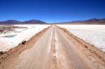 road in the salar