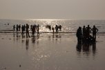 spiaggia a Mumbai